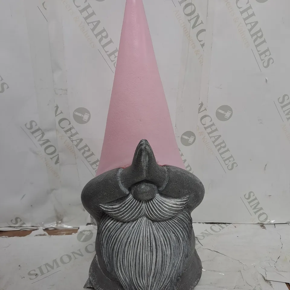 MY GARDEN STORIES SOLAR LED YOGA GNOME - PURPLE