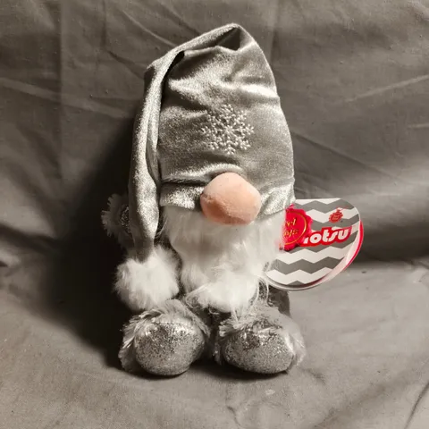 KEEL TOYS ANIMOTSU FESTIVE GONK PLUSH - SILVER