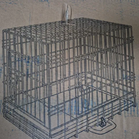 BOXED UNBRANDED MEDIUM PET CAGE - COLLECTION ONLY