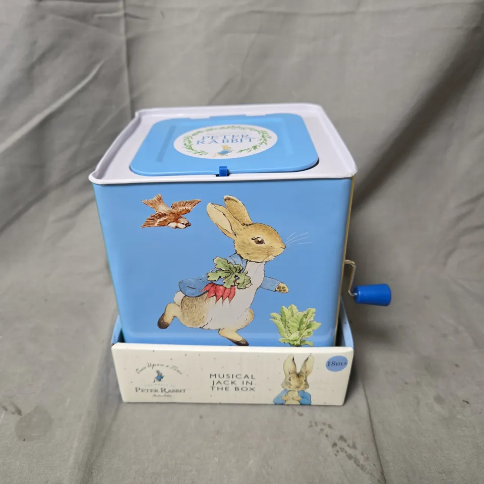 PETER RABBIT JACK IN THE BOX RRP £29.99