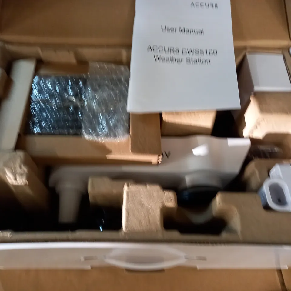 BOXED ACCUR8 5 IN 1 WIFI WEATHER STATIONS