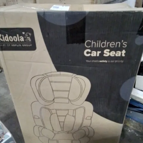 BOXED KIDOOLA CHILDREN'S CAR SEAT