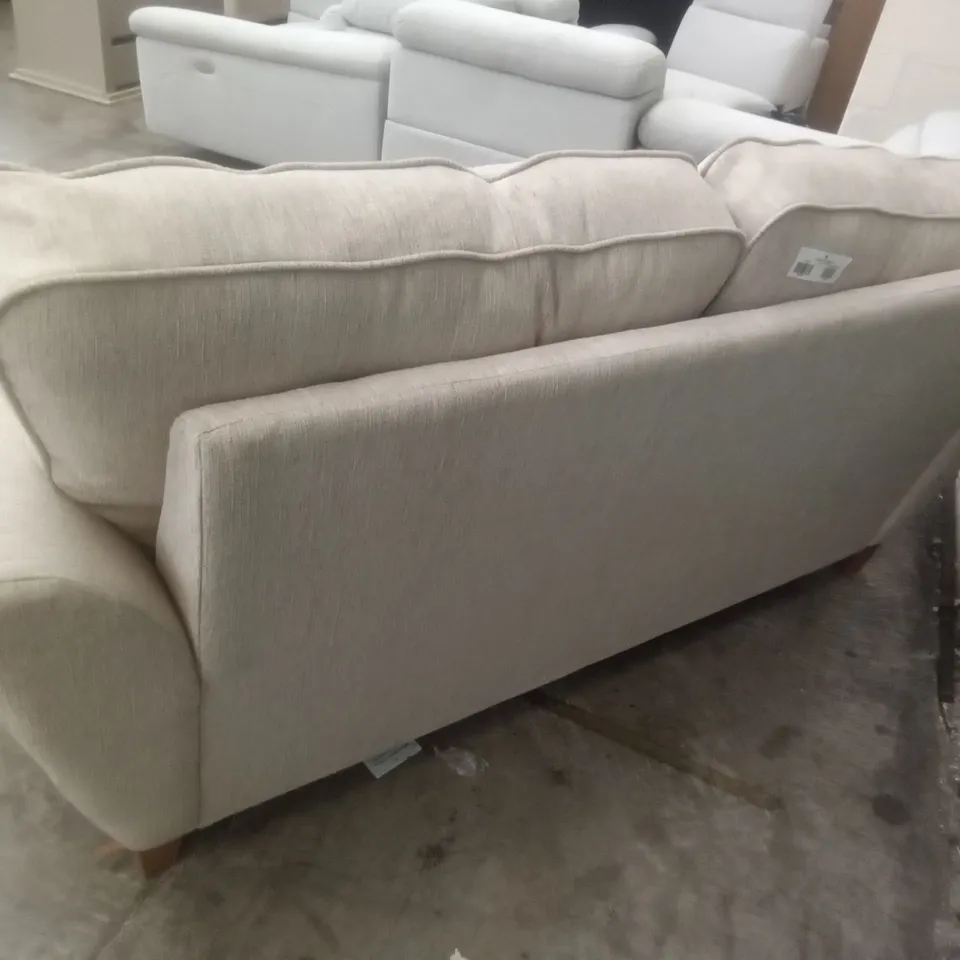 2 SEATER SOFA - CREAM FABRIC