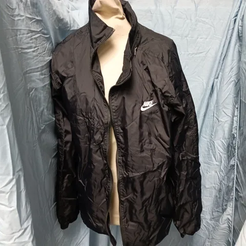 NIKE DRI-FIT SPORTS JACKET – BLACK, UK LARGE (L)