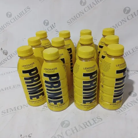 12 X PRIME LEMONADS HYDRATION DRINK