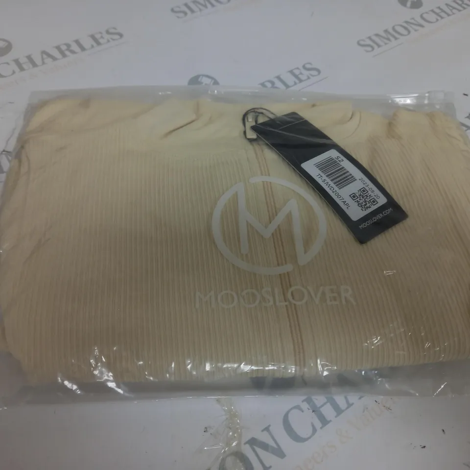 MOOSLOVER ZIPPED TOP SIZE L