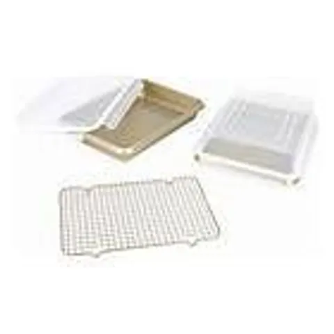 CURTIS STONE SET OF 2 DURA PANS AND BAKE STORE PAN