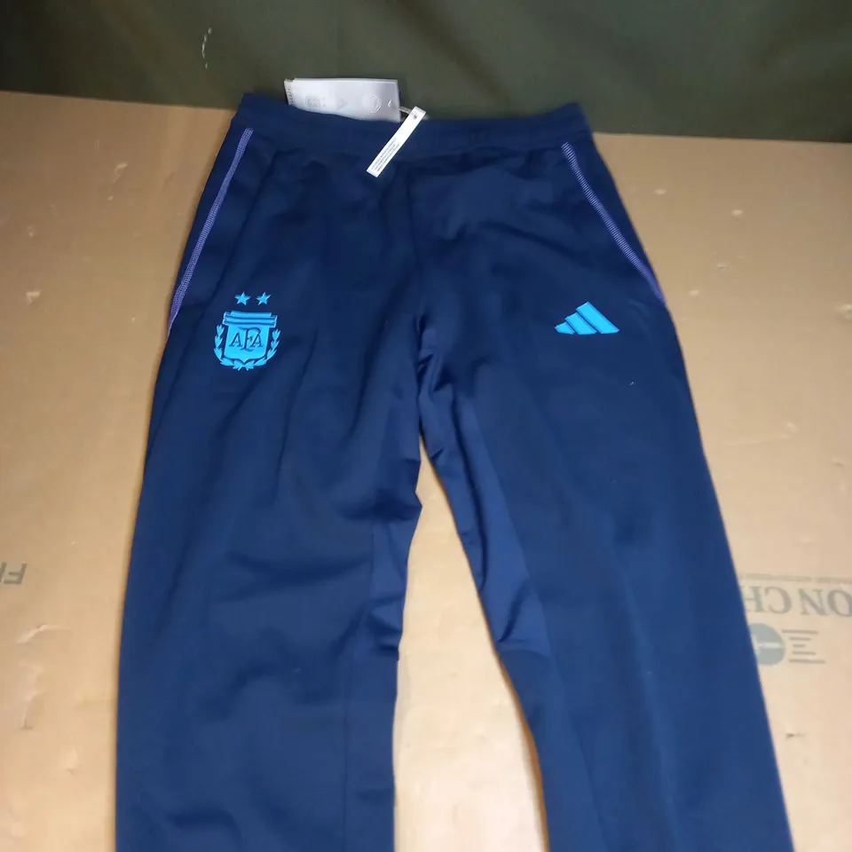 ARGENTINA FC TRAINING TRACKSUIT BOTTOMS SIZE S