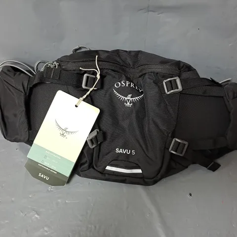 OSPREY BIKE HYDRATION SAVU 5 BAG IN BLACK