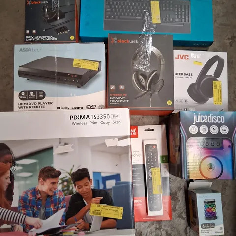 PALLET OF ASSORTED UNPROCESSED RAW RETURN ELECTRICAL PRODUCTS TO INCLUDE;