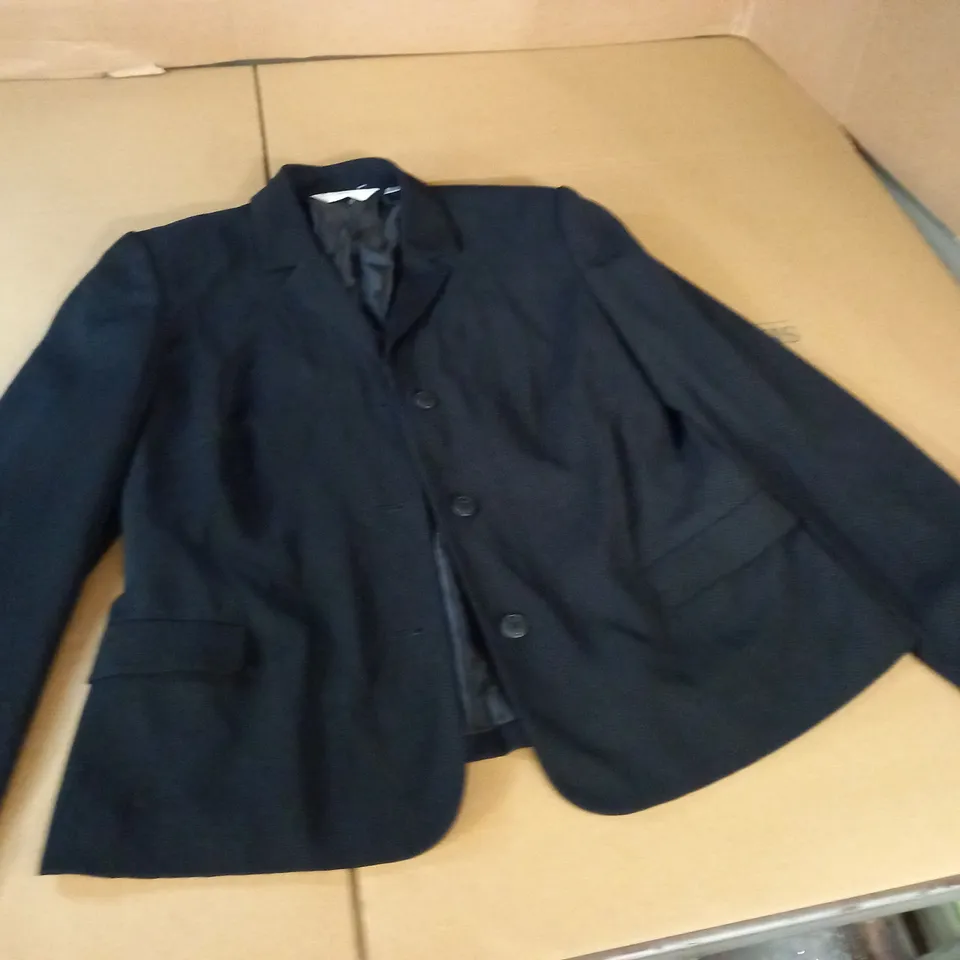 NEXT BLACK BLAZER - UK 12