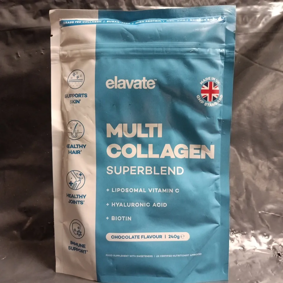 ELAVATE CHOCOLATE FLAVOUR MULTI COLLAGEN SUPERBLEND