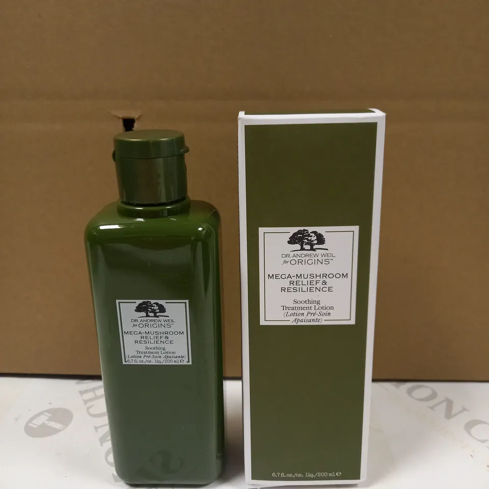 DR. ANDREW WEIL FOR ORIGINS MEGA-MUSHROOM RELIEF & RESILIENCE SOOTHING TREATMENT LOTION