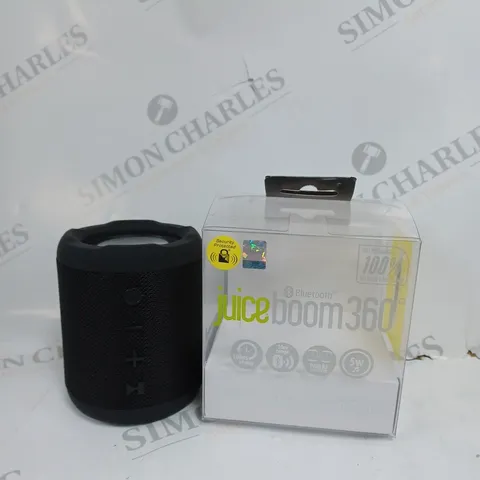 JUICE BOOM 360 PORTABLE BLUETOOTH SPEAKER 