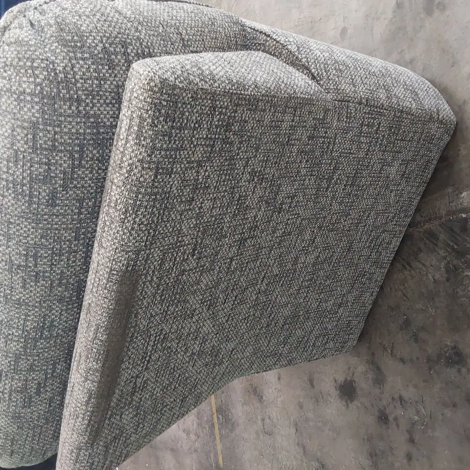 QUALITY BRITISH DESIGNER G PLAN CHADWICK ARMCHAIR REMCO SLATE FABRIC 