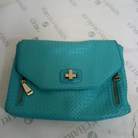 SABRINA SCALA LIGHT BLUE STRAPPED BAG