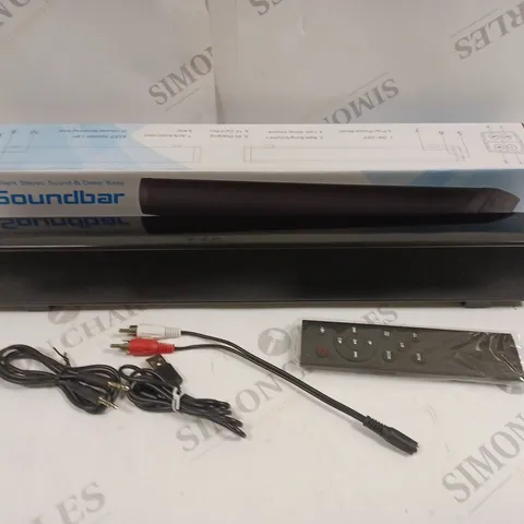 BOXED Y7 MULTIMEDIA SOUNDBAR IN BLACK