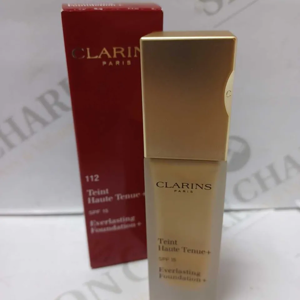 CLARINS EVERLASTING FOUNDATION+ SPF15 30ML - #112 AMBER