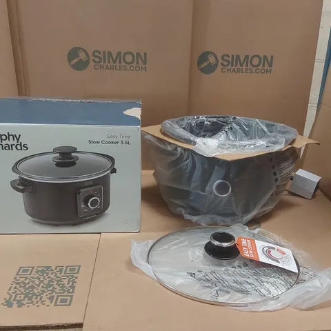 BOXED MORPHY RICHARDS 460021 3.5L SLOW COOKER 