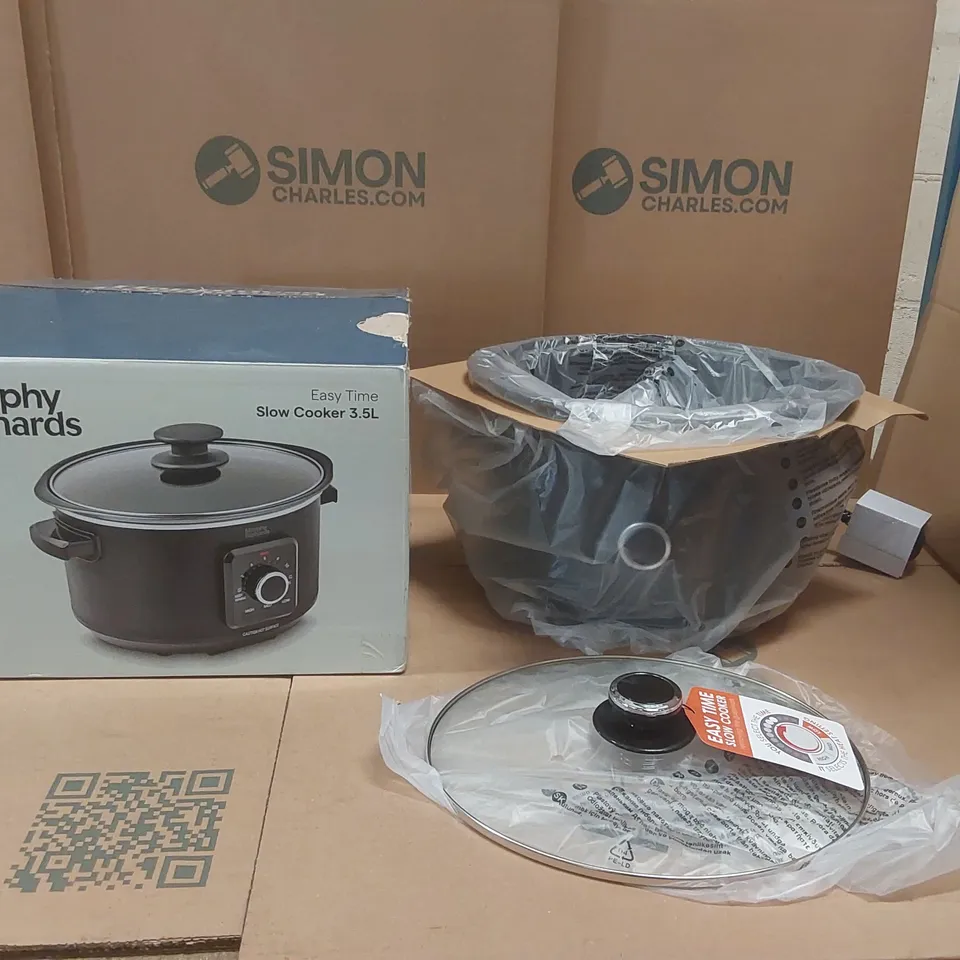 BOXED MORPHY RICHARDS 460021 3.5L SLOW COOKER 