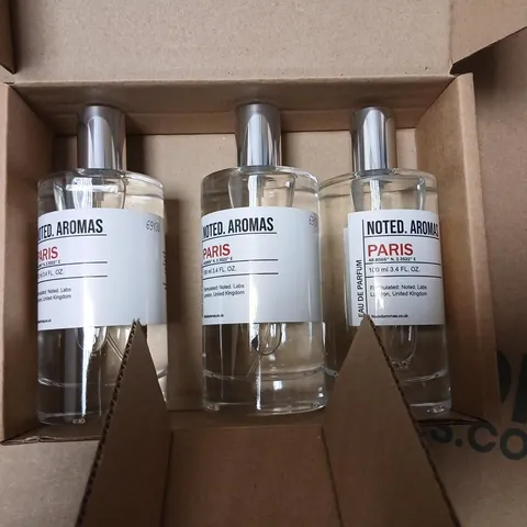 BOXED NOTED AROMAS THREE PIECE GIFT SET