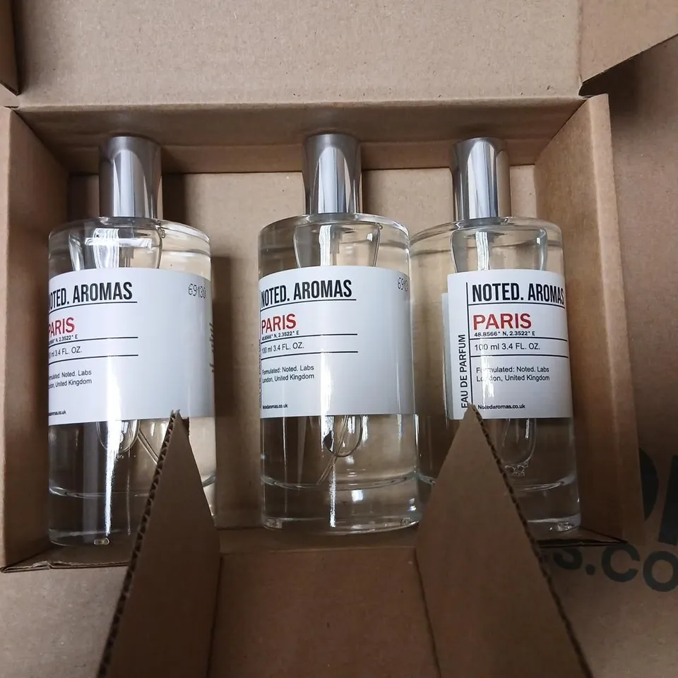 BOXED NOTED AROMAS THREE PIECE GIFT SET