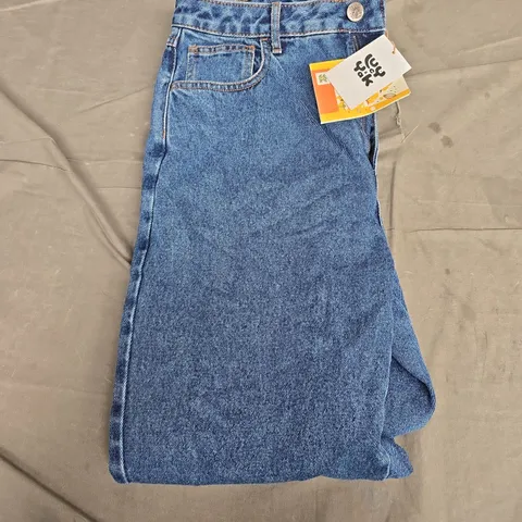 LUCY & YAK DANA JEANS – ORGANIC DENIM, MIDWASH BLUE, W30/L