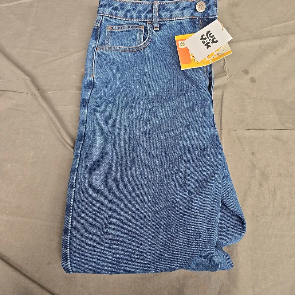 LUCY & YAK DANA JEANS – ORGANIC DENIM, MIDWASH BLUE, W30/L