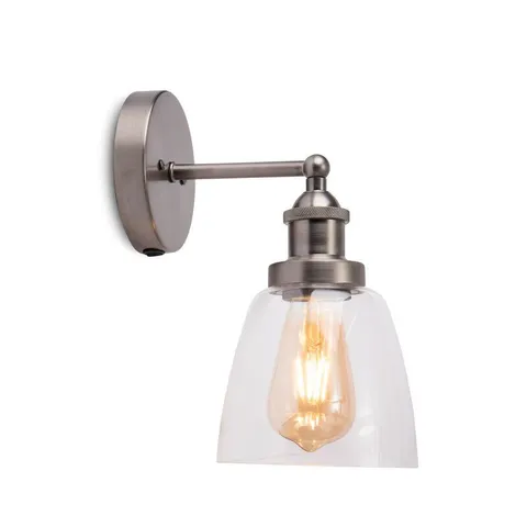 BOXED WAYLAND 1 LIGHT ARMED SCONCE FIXTURE