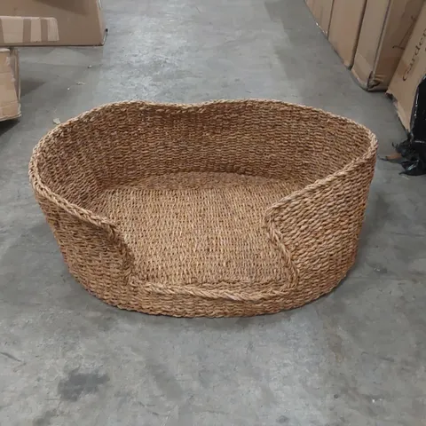 BRADING PET BED LARGE NATURAL