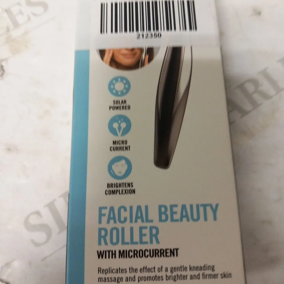 BOXED HOMEDICS FACIAL BEAUTY ROLLER WITH MICROCURRENT FAC-BR2000QVI