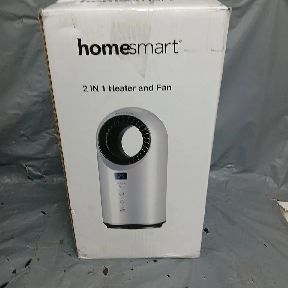 HOMESMART 2 IN 1 HEATER AND FAN