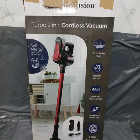 BOXED REDIFFUSION TURBO 2 IN 1 CORDLESS VACUUM CLEANER