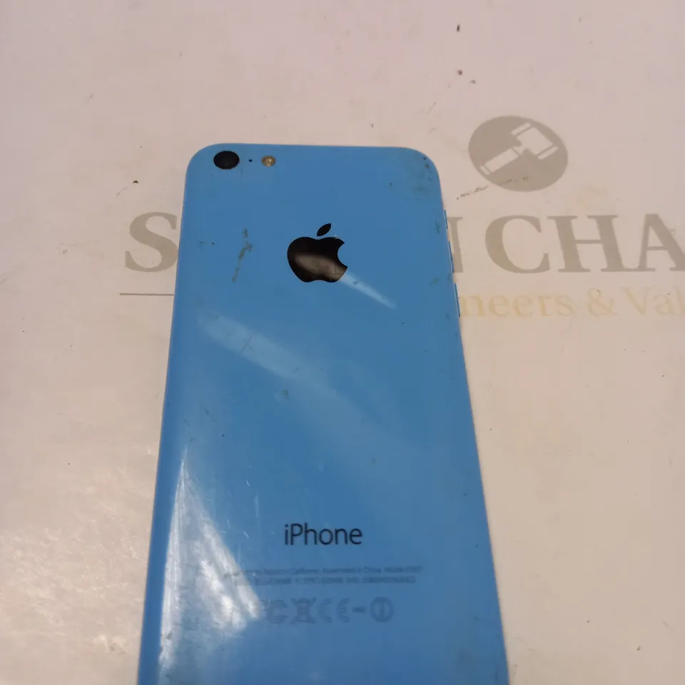 APPLE IPHONE 5C BLUE MODEL A1507