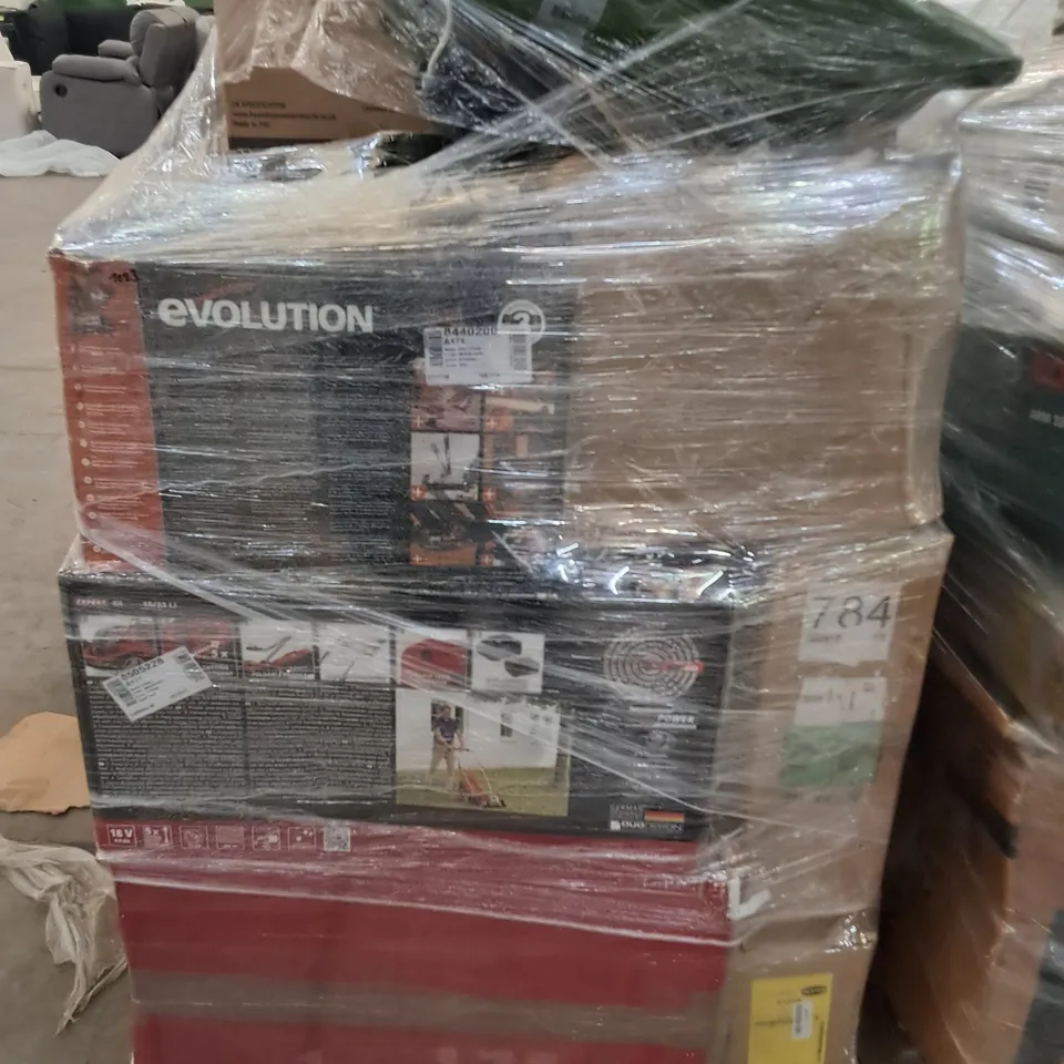 PALLET OF APPROXIMATELY 12 UNPROCESSED RAW RETURN HOUSEHOLD AND ELECTRICAL GOODS TO INCLUDE;