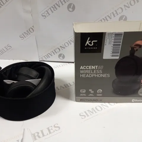 BOXED KITSOUND ACCENT60 WIRELESS HEADPHONES