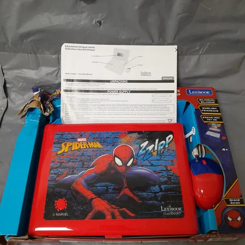 SPIDERMAN SPIDEY AND HIS AMAZING FRIENDS BILINGUAL EDUCATIONAL LAPTOP