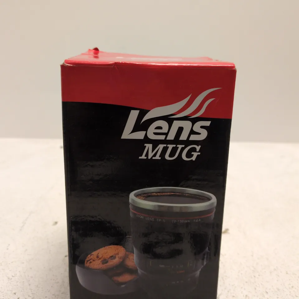 LENS MUG – CAMERA LENS SHAPED MUG