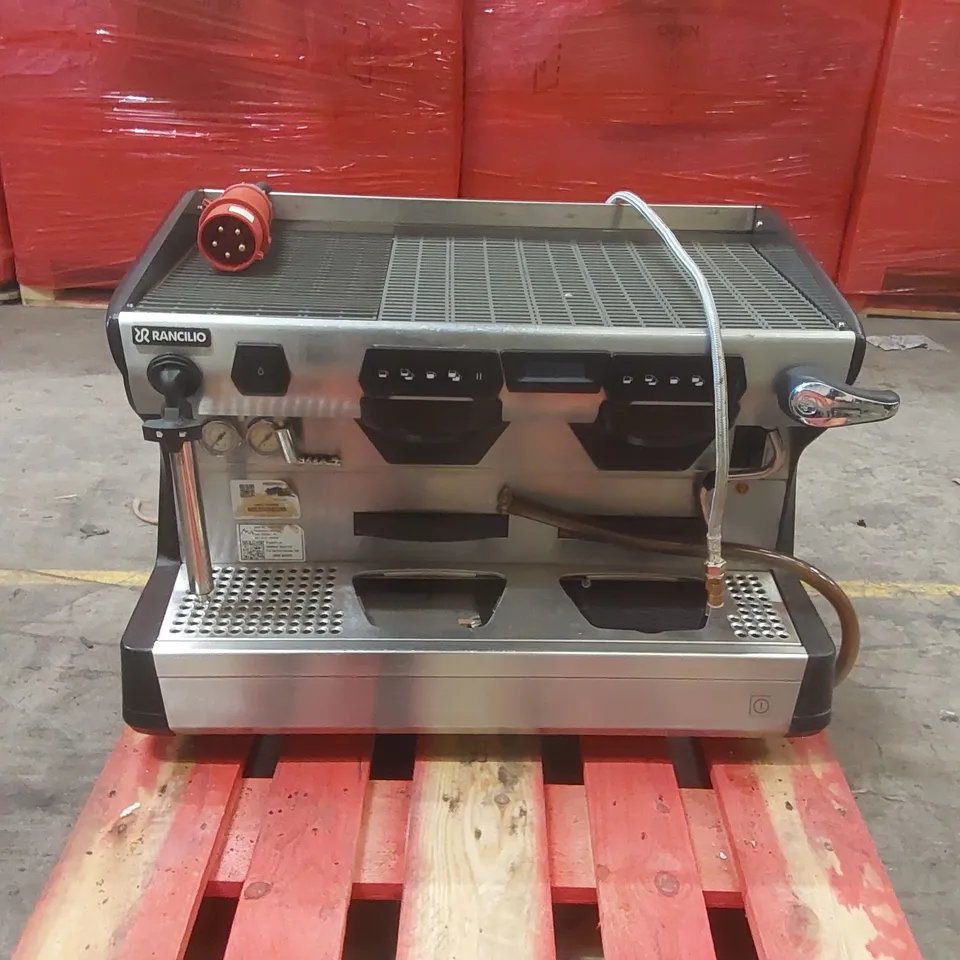 RANCILIO CLASSE 7 2 GROUP COMMERCIAL COFFEE MACHINE WITH ISTEAM