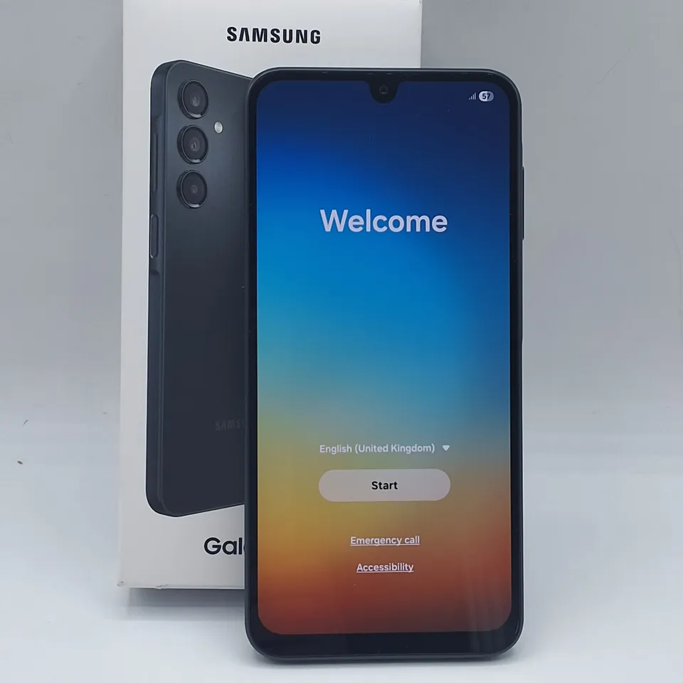 BOXED SAMSUNG GALAXY A16 4/128GB IN BLACK - SM-A165F