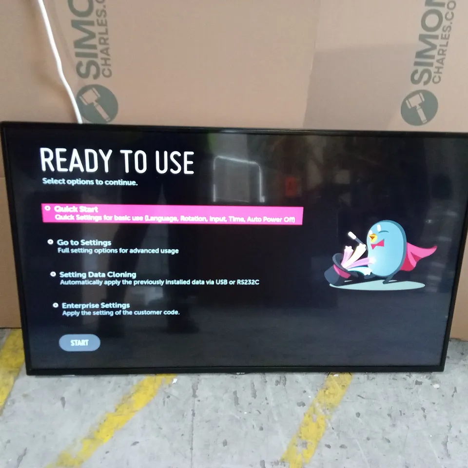 LG 49'' CLASS STANDARD PERFORMANCE 49SM5KD SERIES DISPLAY MONITOR - COLLECTION ONLY