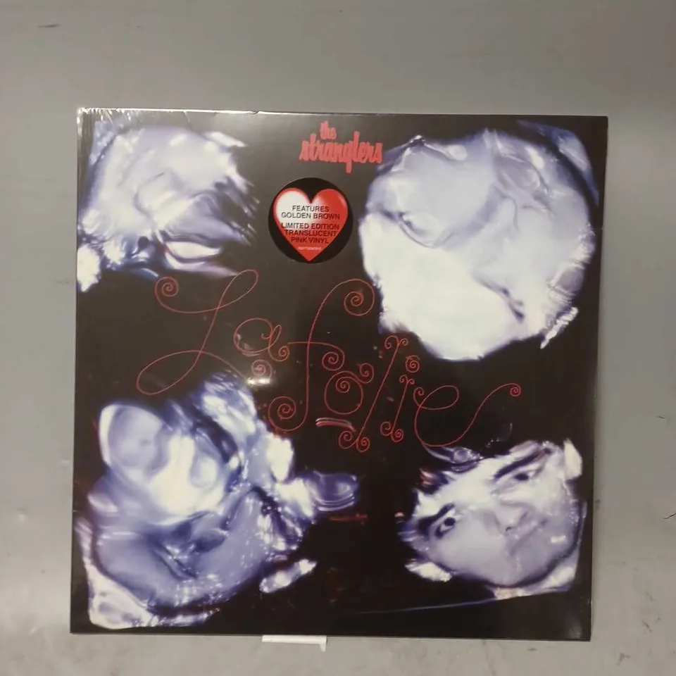 SEALED THE STRANGLERS LA FOLIE VINYL