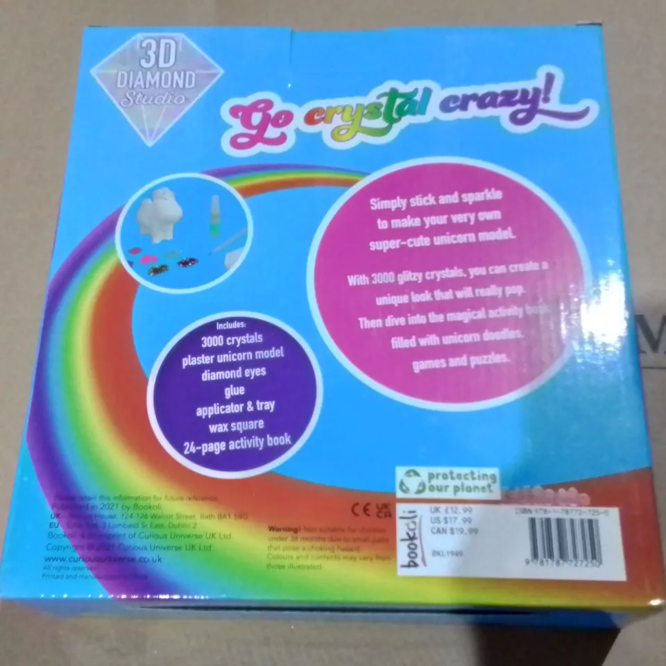 LOT OF 5 BRAND NEW SPARKLY UNICORN CRAFT SETS