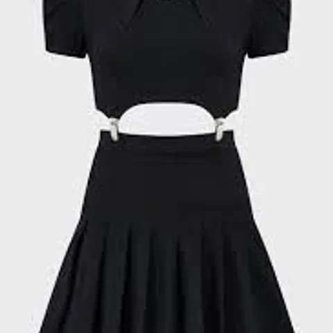 LOT OF 5 BRAND NEW KILLSTAR DARITA SUSPENDER DRESSES IN BLACK - ASSORTED SIZES