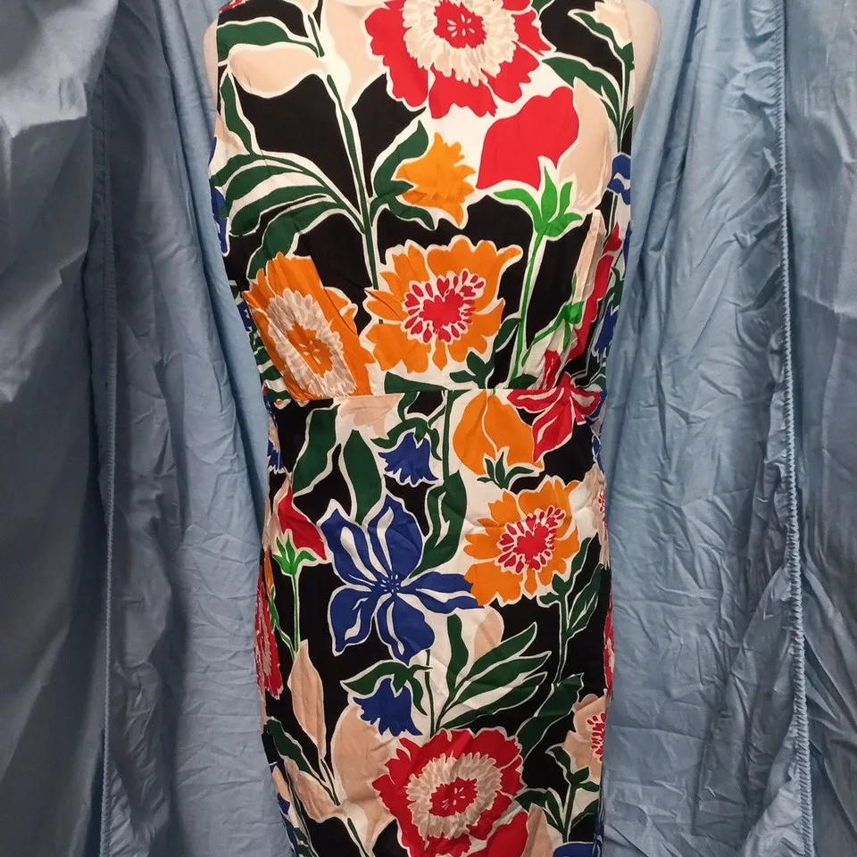 NOBODY'S CHILD FAYE FLORAL VICKY MINI DRESS – UK 12