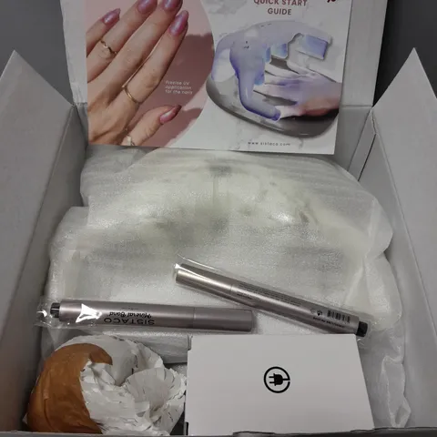 BOXED SISTACO MINERAL BOND PRECISION NAIL LAMP SET 