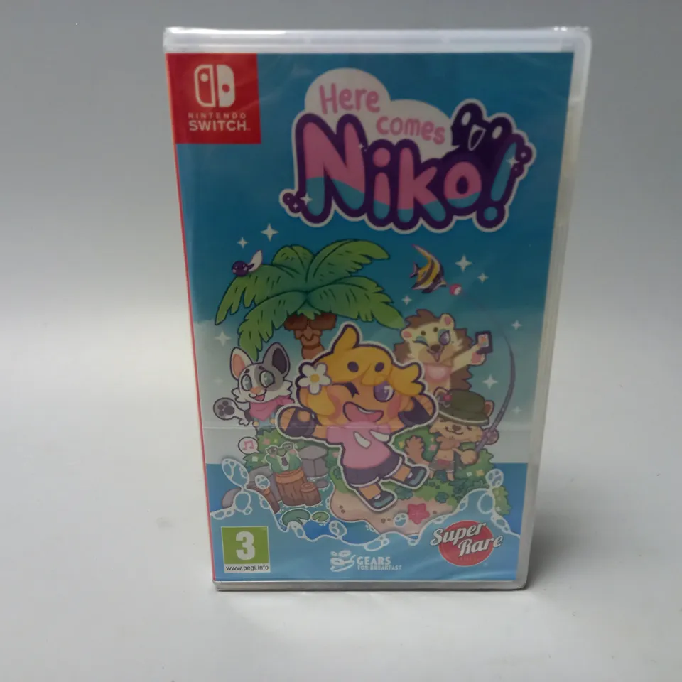 BOXED AND SEALED HERE COMES NIKO! (NINTENDO SWITCH)