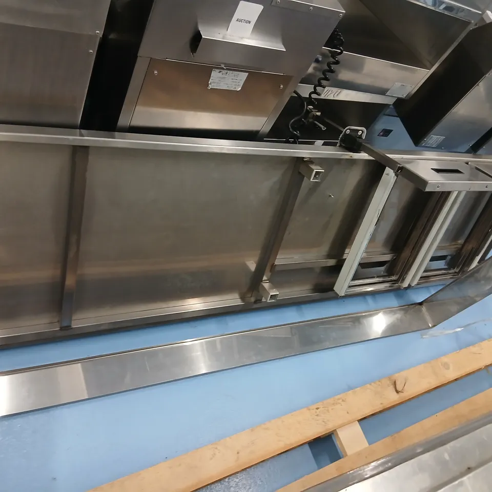 STAINLESS STEEL COMMERCIAL KITCHEN WORKTABLE, CATERING CABINET AND WORKABLE BASE