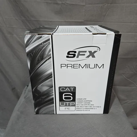 BOXED SFX PREMIUM UTP CAT6 EASY REEL 23AWG COPPER 305M