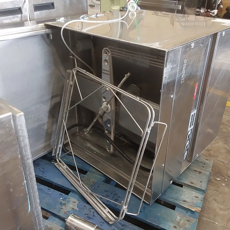 KROMO DW014 COMMERCIAL HOOD DISHWASHER 